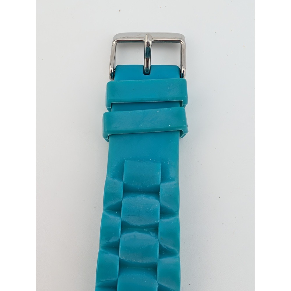 Curations Watch Women 38mm Case Crystal Bezel Blue Band-‎ New Battery - Picture 4 of 9